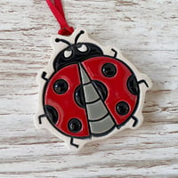 Image 1 of Ladybird Hanging Ornament