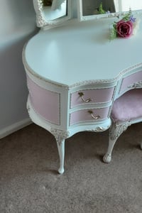 Image 4 of Olympus French Louis Style Dressing Table Set.