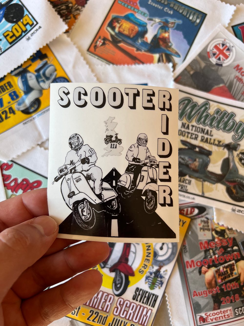 Image of Scooter Rider Sticker
