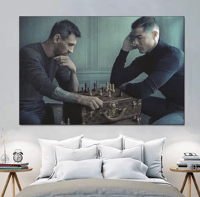 Image 2 of Ronaldo x Messi Chess Poster