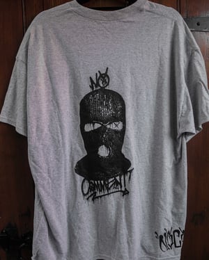 Image of No Comment Tee - Font Logo in Grey