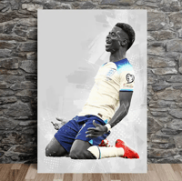 Image 1 of Saka England Poster 
