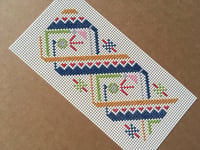 Image 5 of Nordic Retro Textile Cross Stitch Bookmark