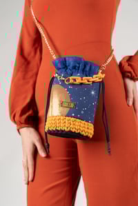 Image 1 of BOLSO JOYA MUSTARD GALAXIA 