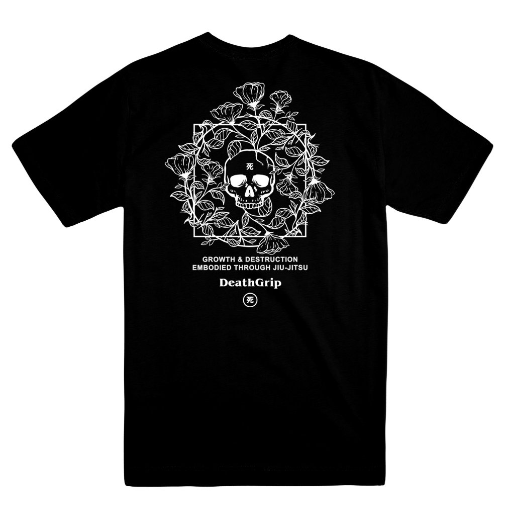 Image of 'Growth & Destruction' tee.