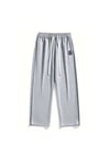 Gossy Projects Logo- Embroidered Wide - Leg Track Pants - Grey