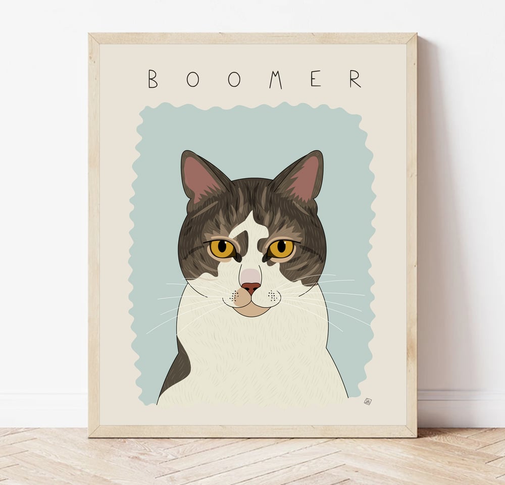 Image of Custom Cat Portrait