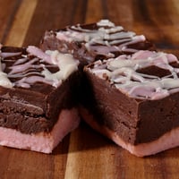 Dark Chocolate Raspberry Fudge