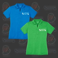 lst660 LADIES Heather Contender™ Polo - Support Staff