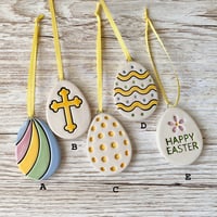 Image 2 of Easter Egg Hanging Decorations