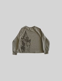 Image 1 of Sage Green Waffle Knit Thermal 