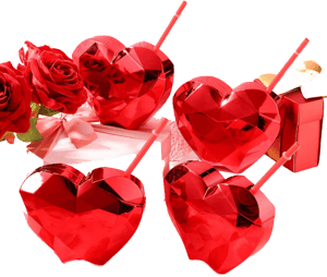 Image of Heart Shaped Tumbler