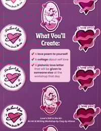 Image 2 of Love's Still in the Air: An Art & Writing Workshop
