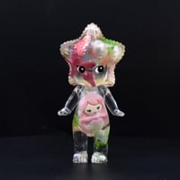 Image 2 of Kilos Kewties Aquatic Series Starfish Mermaid- Glow in the Dark Resin Figure (PLUS mystery mini 2'')