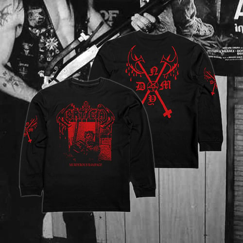 Image of Murderous Rampage long sleeve - PRE-ORDER