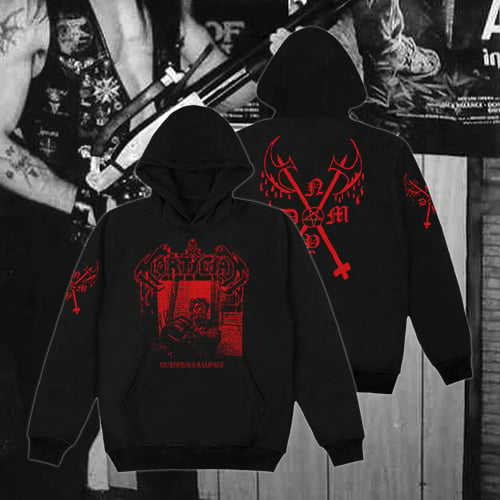 Image of Murderous Rampage hoodie - PRE-ORDER