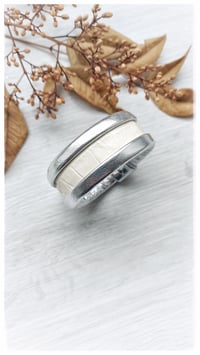 Image 2 of ESSENTIAL SMALL Bangle - SilverCream - 20% off