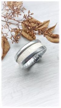 Image 3 of ESSENTIAL SMALL Bangle - SilverCream - 20% off