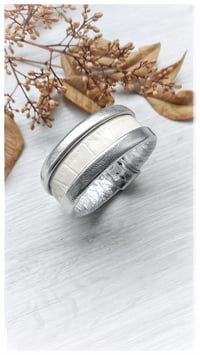 Image 5 of ESSENTIAL SMALL Bangle - SilverCream - 20% off