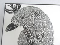 Image 3 of Vintage Bamboo Rat Art Print by Joe Blyth Bryant? Signed Ltd Edition 1990s, Framed