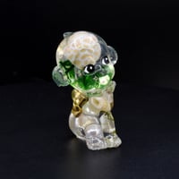 Image 2 of Kilos Kewties Aquatic Series Sitting Sea Monkey- Glow in the Dark Double Cast Resin Figure