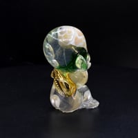 Image 4 of Kilos Kewties Aquatic Series Sitting Sea Monkey- Glow in the Dark Double Cast Resin Figure