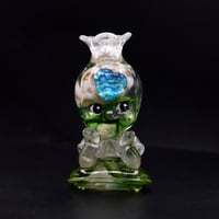 Image 3 of Kilos Kewties Aquatic Series Laying Bok Choy- Glow in the Dark Double Cast Resin Figure