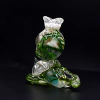 Image 5 of Kilos Kewties Aquatic Series Laying Bok Choy- Glow in the Dark Double Cast Resin Figure