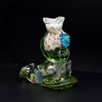 Image 9 of Kilos Kewties Aquatic Series Laying Bok Choy- Glow in the Dark Double Cast Resin Figure
