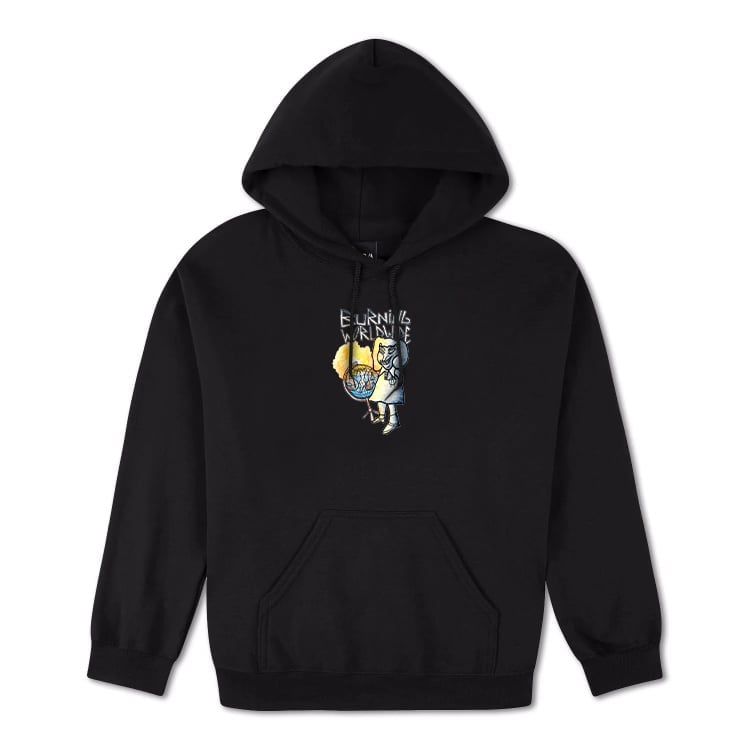 Image of Hoodie BURNING WOLRDWIDE