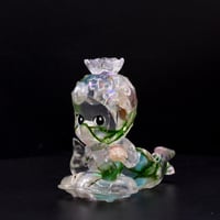 Image 2 of Kilos Kewties Aquatic Series Laying Cactus- Glow in the Dark Double Cast Resin Figure