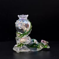 Image 4 of Kilos Kewties Aquatic Series Laying Cactus- Glow in the Dark Double Cast Resin Figure