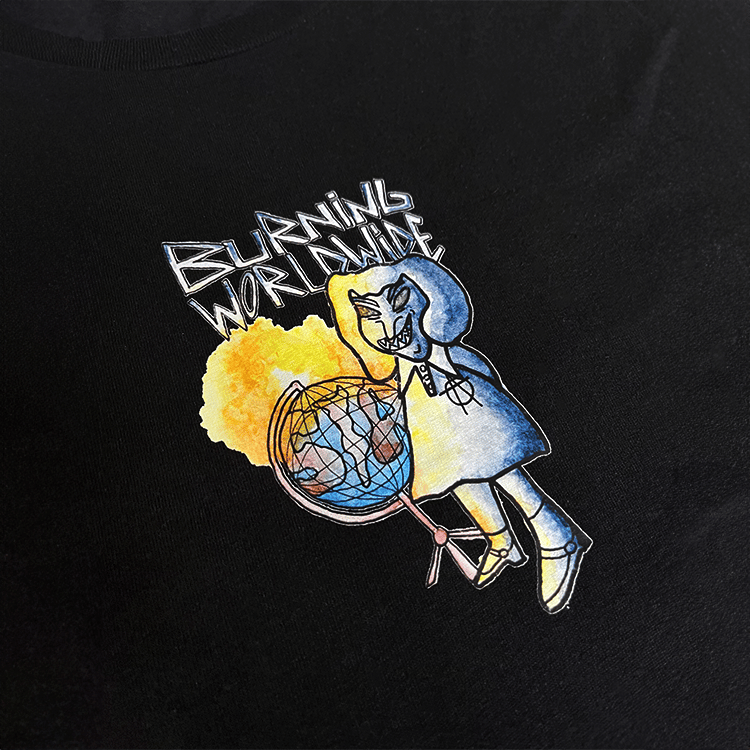 Image of Tee BURNING WORLDWIDE