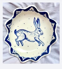 Image 2 of PRE ORDER JUMPING HARE DISH