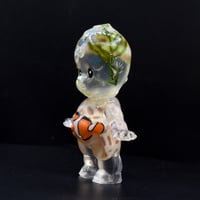 Image 3 of 3 Inch Kilos Kewties Aquatic Series Clownfish- Glow in the Dark Double Cast Resin Figure