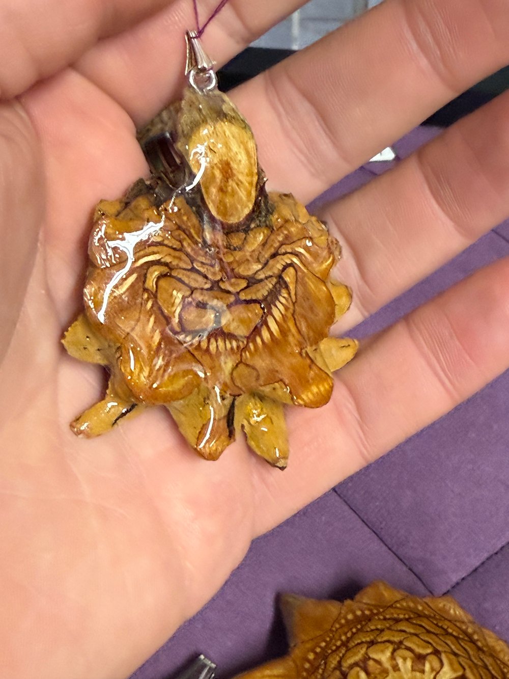 Image of Naked Pinecone Pendant #67