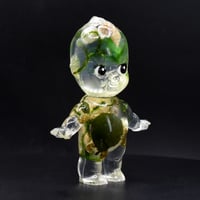 Image 7 of 3 Inch Kilos Kewties Aquatic Series Sea Turtle- Glow in the Dark Double Cast Resin Figure