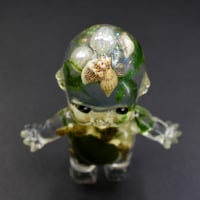 Image 8 of 3 Inch Kilos Kewties Aquatic Series Sea Turtle- Glow in the Dark Double Cast Resin Figure
