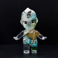 Image 2 of 3 Inch Kilos Kewties Aquatic Series Stingray- Glow in the Dark Double Cast Resin Figure