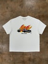 Burning Cop Car Tee