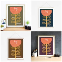 Image 1 of Hug Your People Wall Art - Inpsirational Love and Chosen Family Print Print - New!