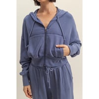 Image 5 of Washed Sweatsuit Set 