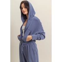 Image 4 of Washed Sweatsuit Set 