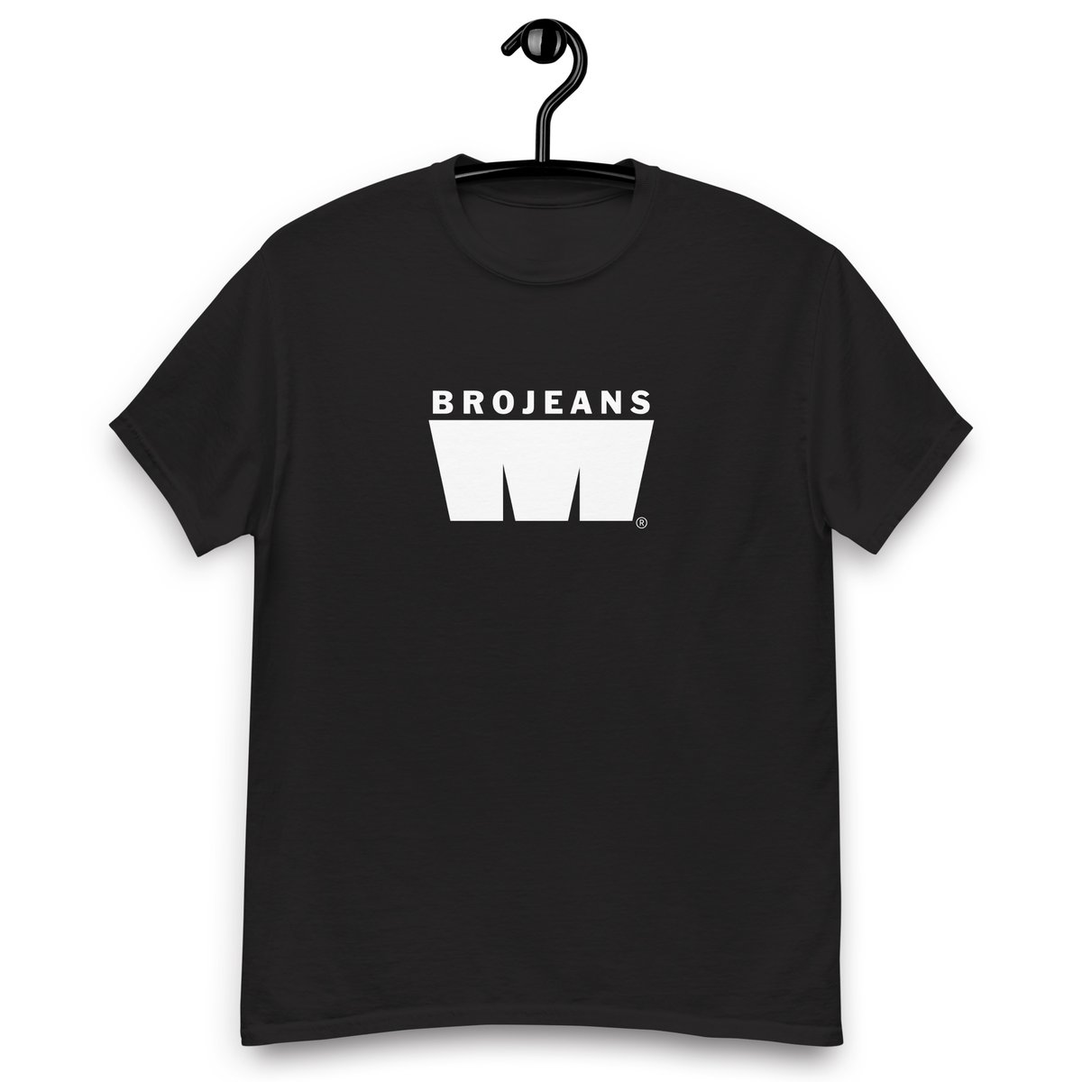 Image of BROJEANS - White Logo T SHIRT 