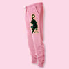 Crawling Panther Sweatpants- Pink