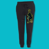 Image 1 of Crawling Panther Sweatpants- Black