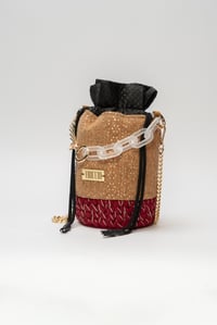 Image 5 of BOLSO JOYA CORK GOLDEN BACKGROUND