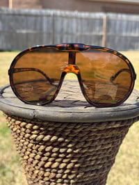 Image 1 of Tortoise Large Aviator Frames