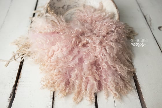 Image of Blush hand felted fur