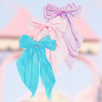 Long Satin Bow